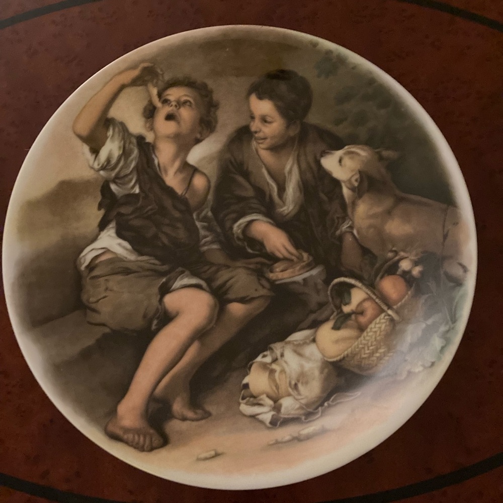 Kuba Porzellan Bavaria Germany: Vintage Decorative Plate